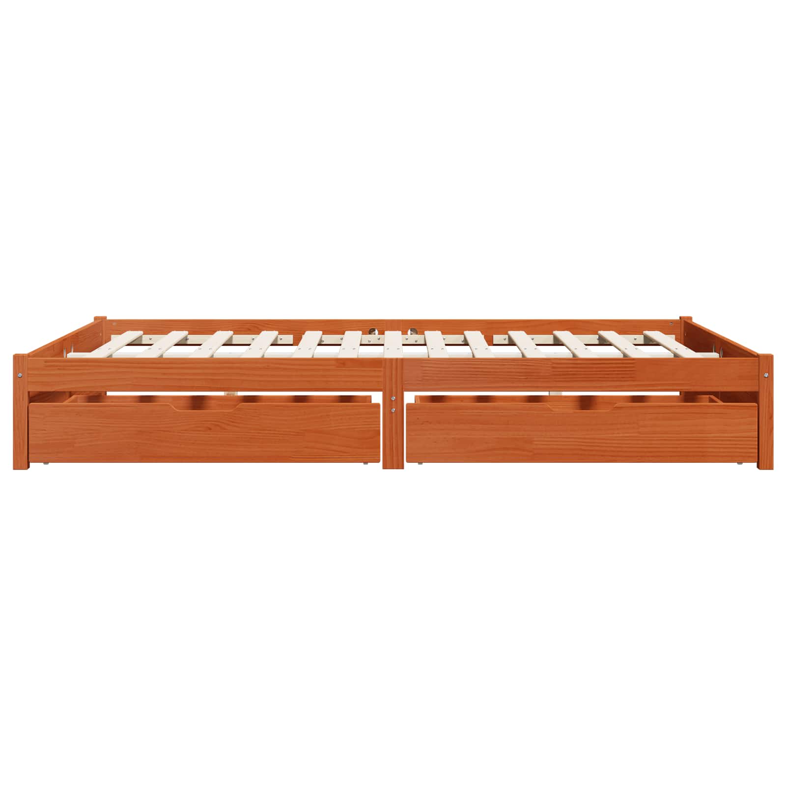 Bedframe met lade met opslag 3 pcs Wasbruin Massief Vurenhout image 5