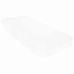 Denní postel s matrací s čelo Voskově hnědá a bílá 90 x 200 cm - obrázek 5