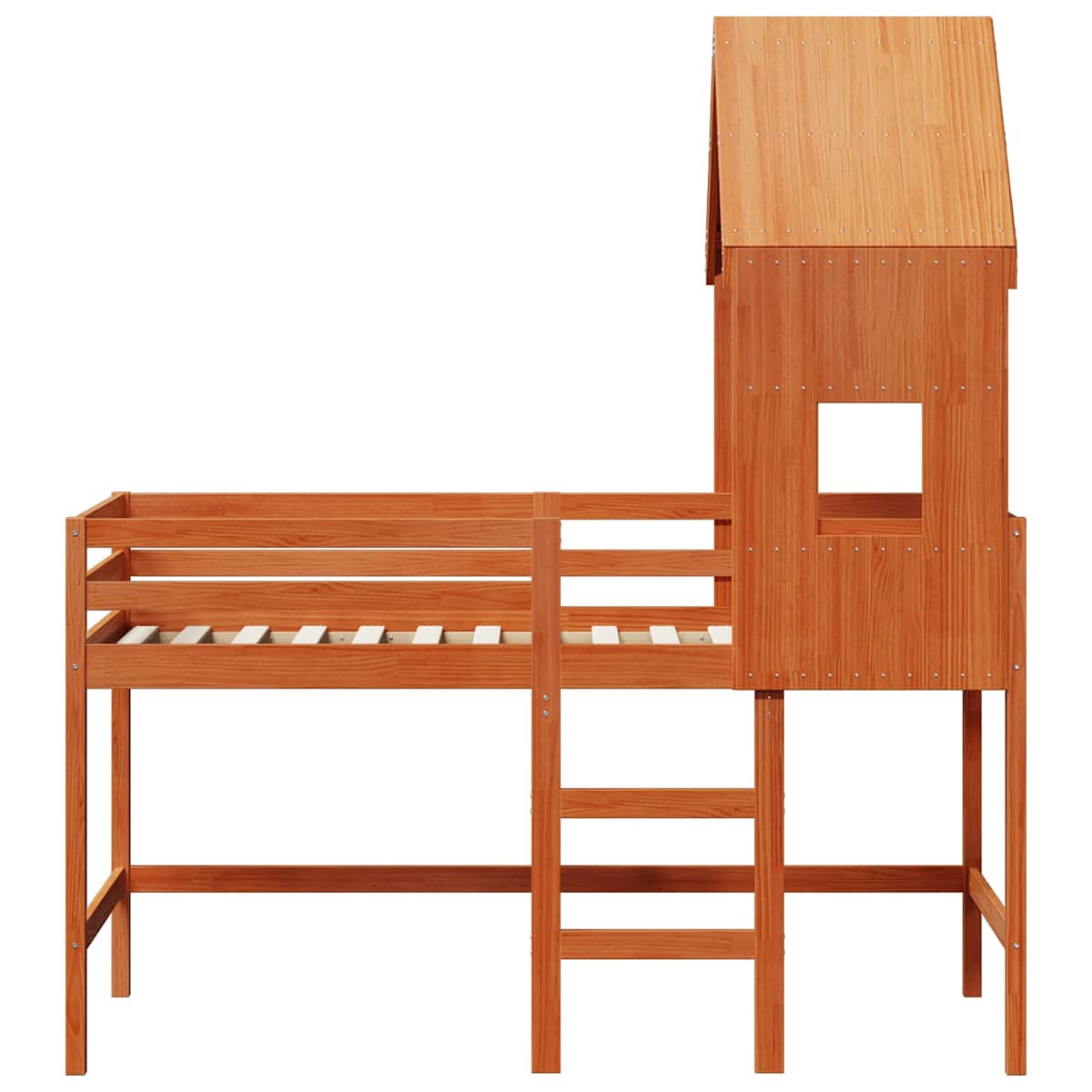Hemsengramme VoksBrun 90 x 190 cm Massivt fyrretræ - Billede 6