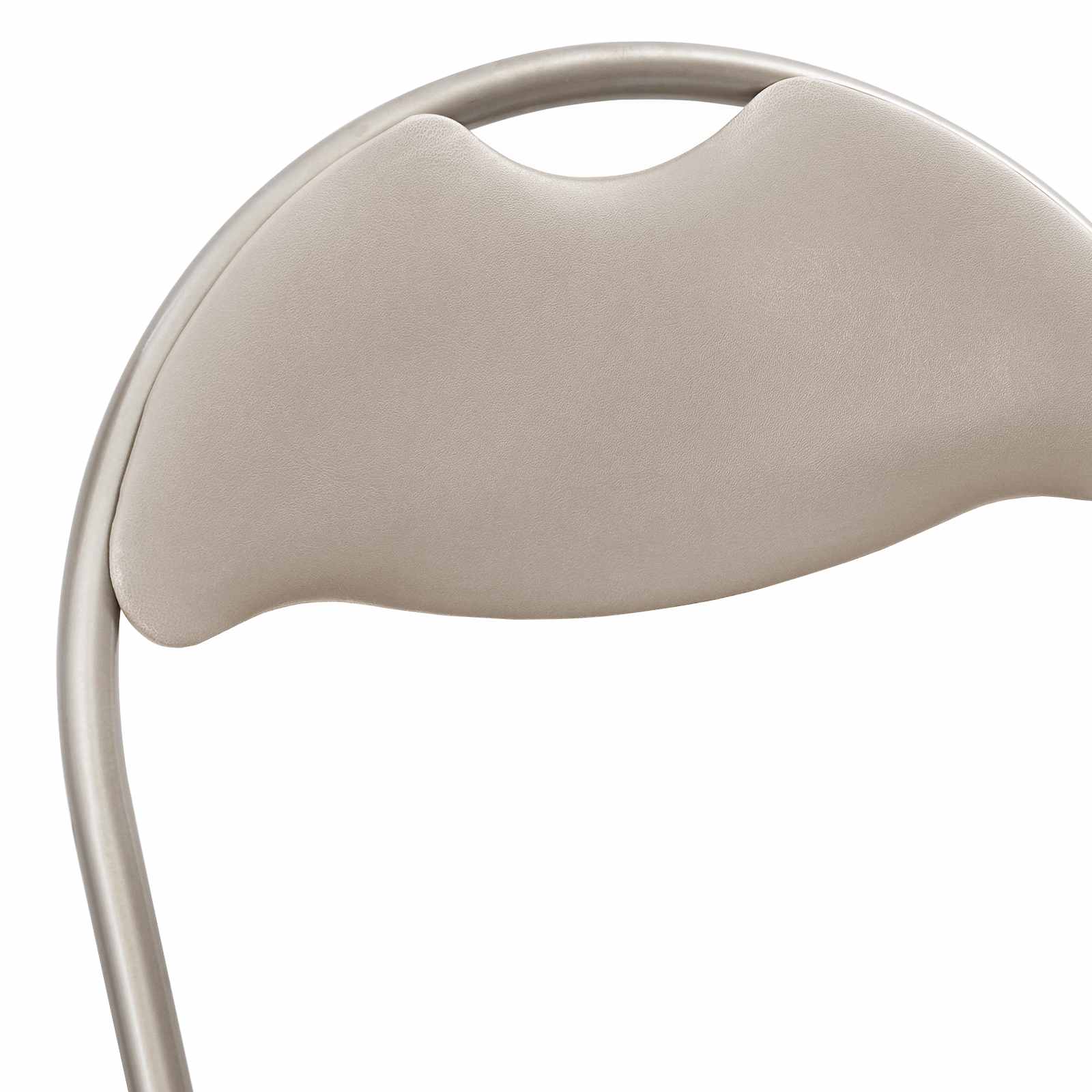 Kangasläppätuoli 8 pcs Hiekka 48 x 43,5 x 81 cm Nahkavaatetus - Image 9