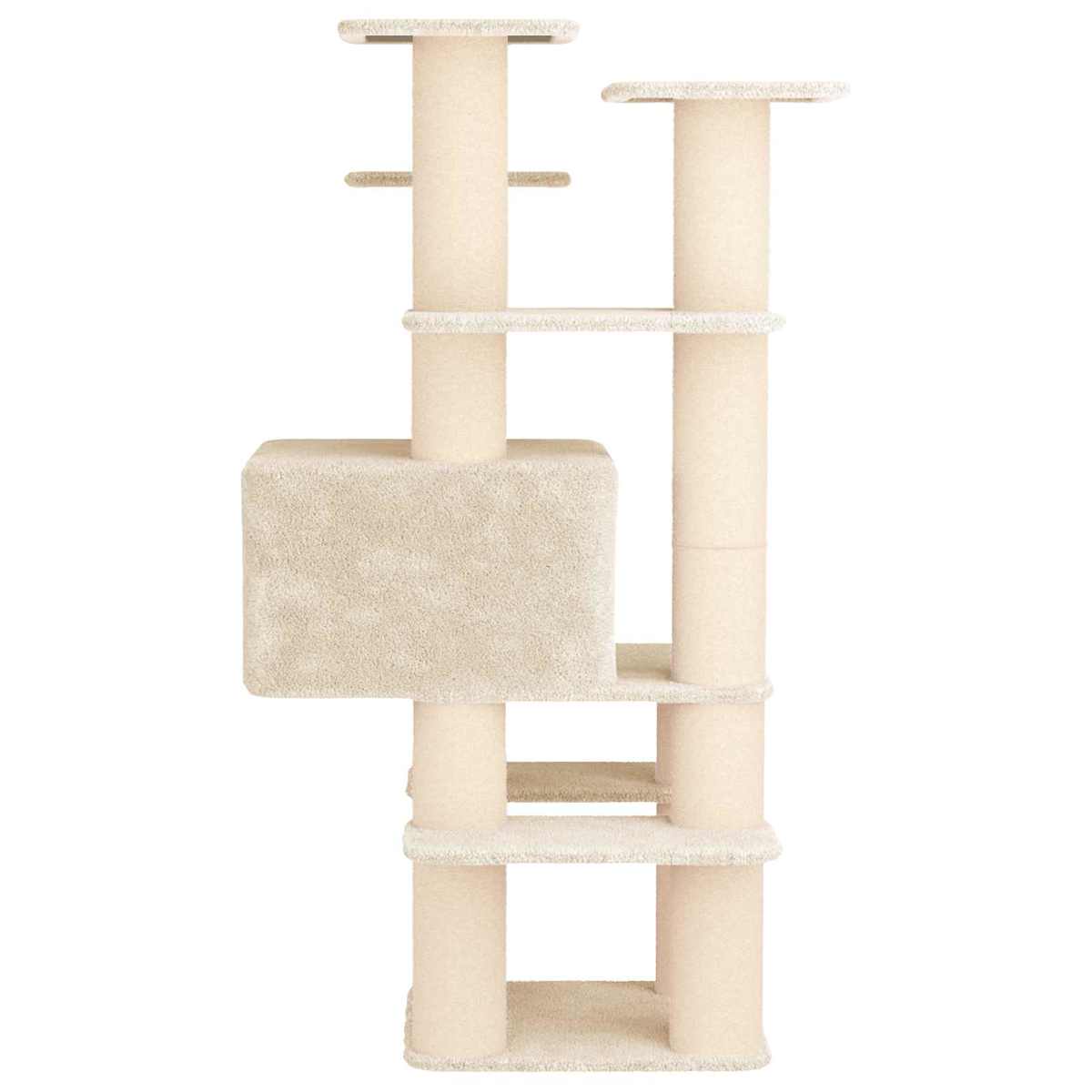 Kattetræ med sisal klatreposter 161 cm - Billede 5