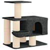 vidaXL Kassipuu kraapimispostidega Tumehall 96 cm