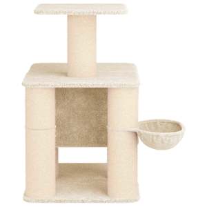 Kočičí strom se škrabacími sloupky sisal Krémová 96 cm - obrázek 5