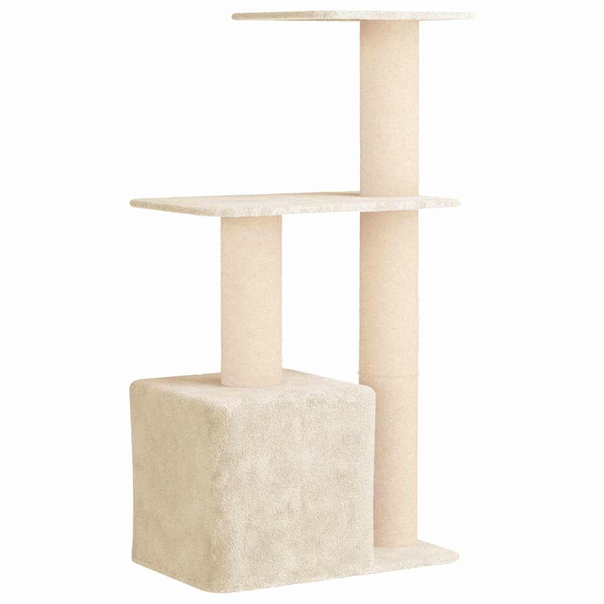 Kattetræ med sisal klatreposter 133 cm - Billede 6