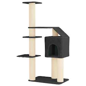 vidaXL Kassipuu kraapimispostidega Tumehall 183 cm