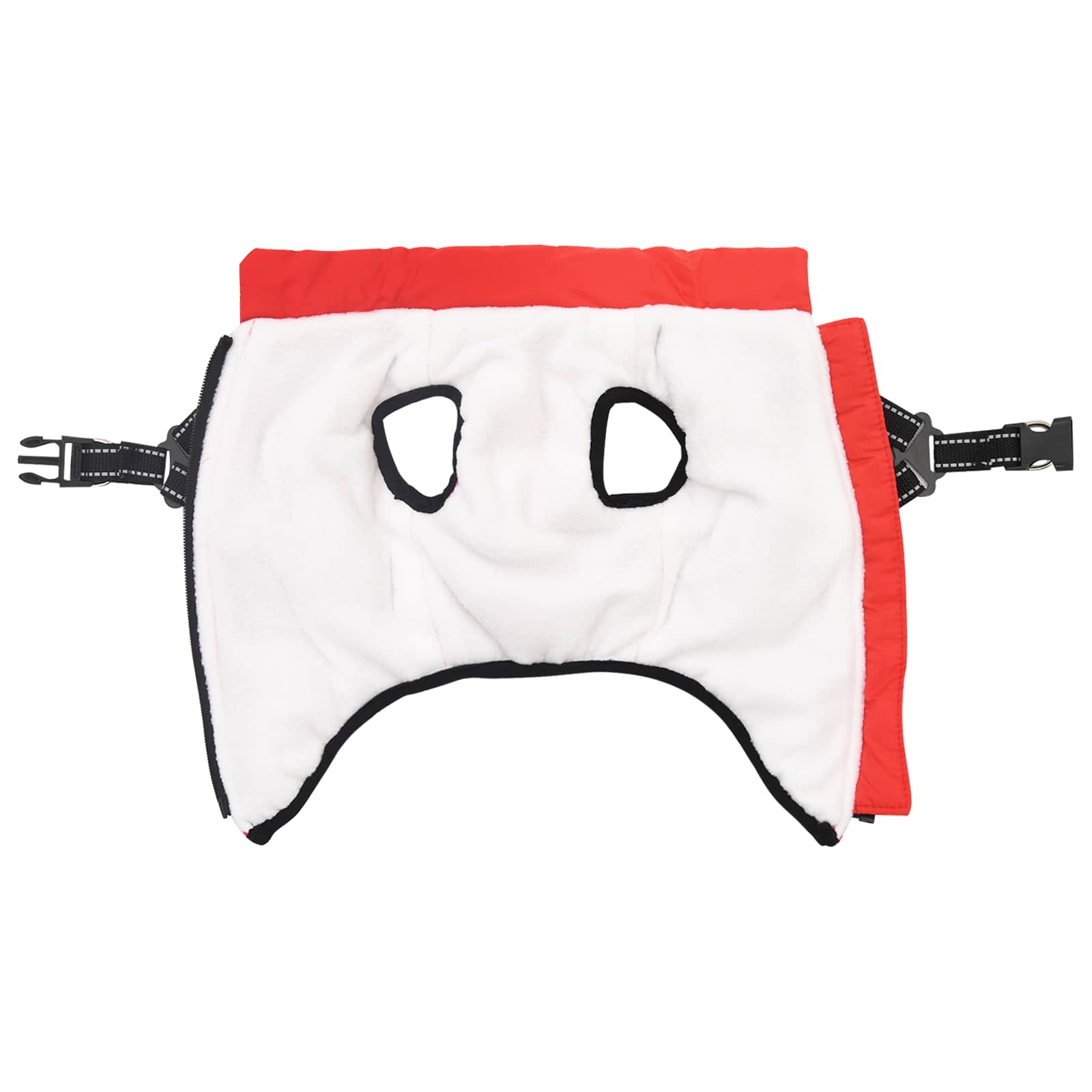 Thumbnail - vidaXL Hundemantel Rot L24 Fleece und Polyester