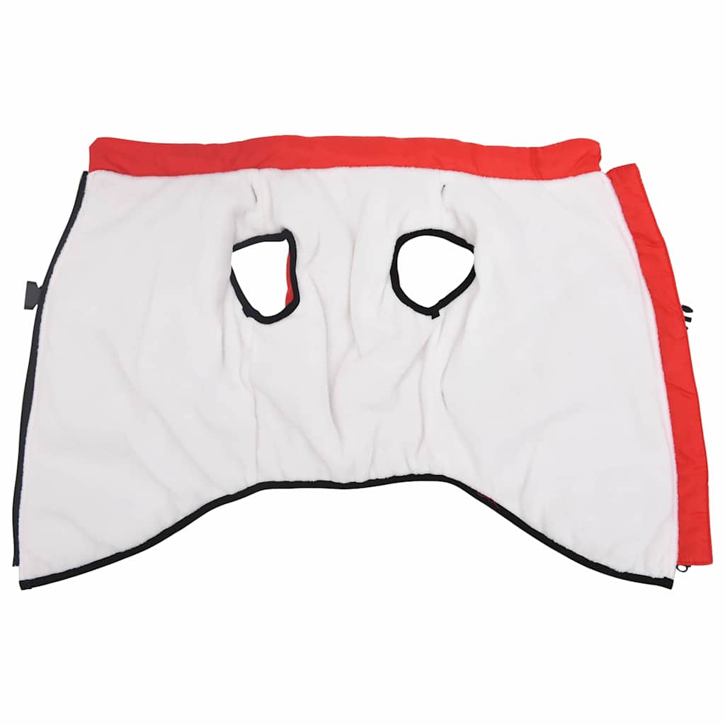 Hondenjas met harnas Rood 5XL Fleece en polyester image 3