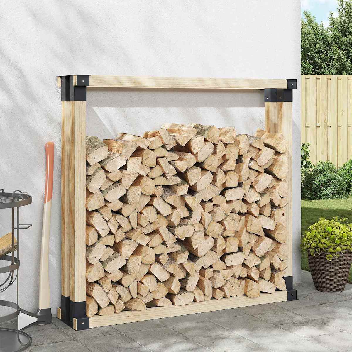 Brænde stakkehjælp 34 x 10 x 15 cm Stål