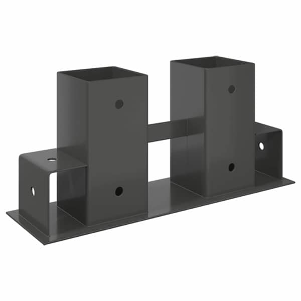 vidaXL K&uuml;ttepuude Virna Abivahend 12 tk Antratsiit 34 x 10 x 15 cm