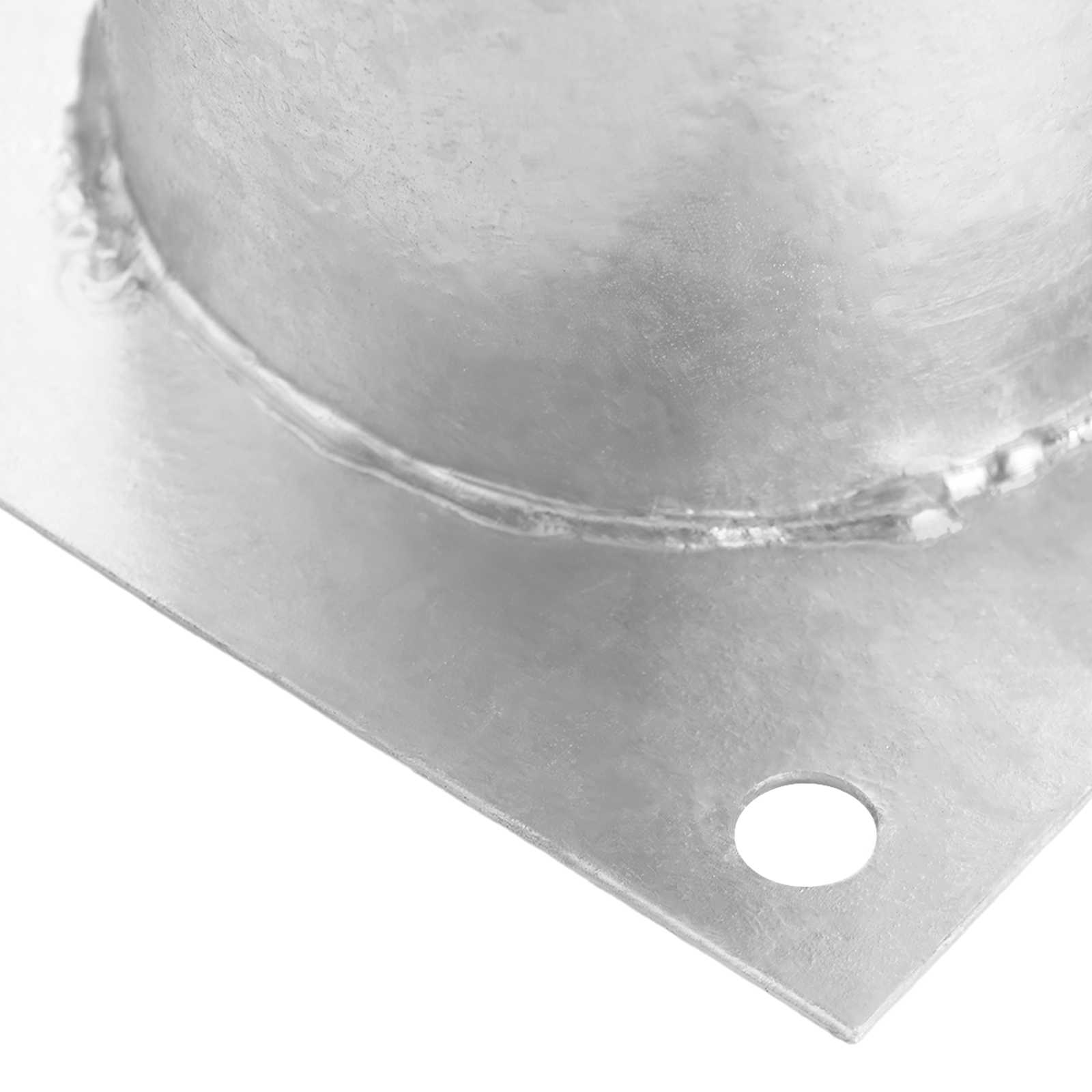 Ronde grondanker 4 pcs Zilverkleurig 15 x 15 x 15 cm Metaal image 9