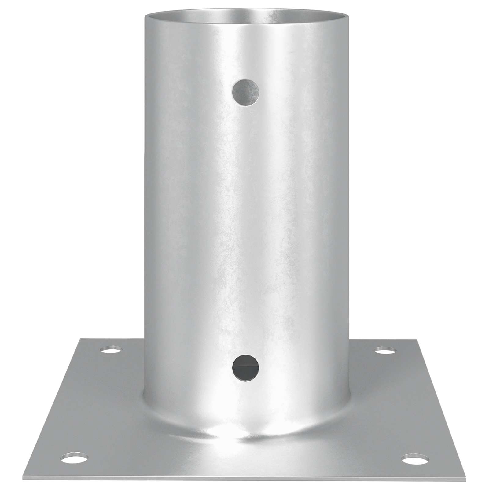 Ronde grondanker 4 pcs Zilverkleurig 15 x 15 x 15 cm Metaal image 4