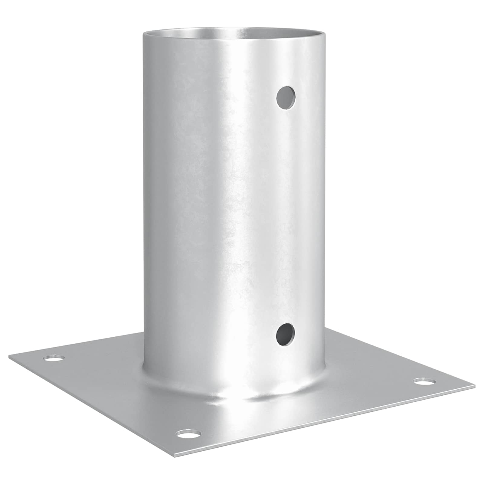 Ronde grondanker 12 pcs Zilverkleurig 15 x 15 x 15 cm Metaal image 2