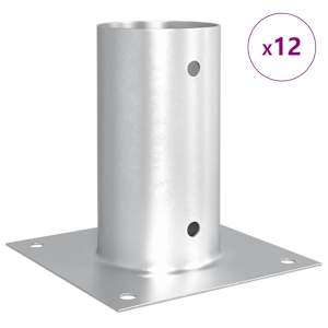Kulový kotvový kolík 12 pcs Stříbrná 15 x 15 x 15 cm Kov - obrázek 4