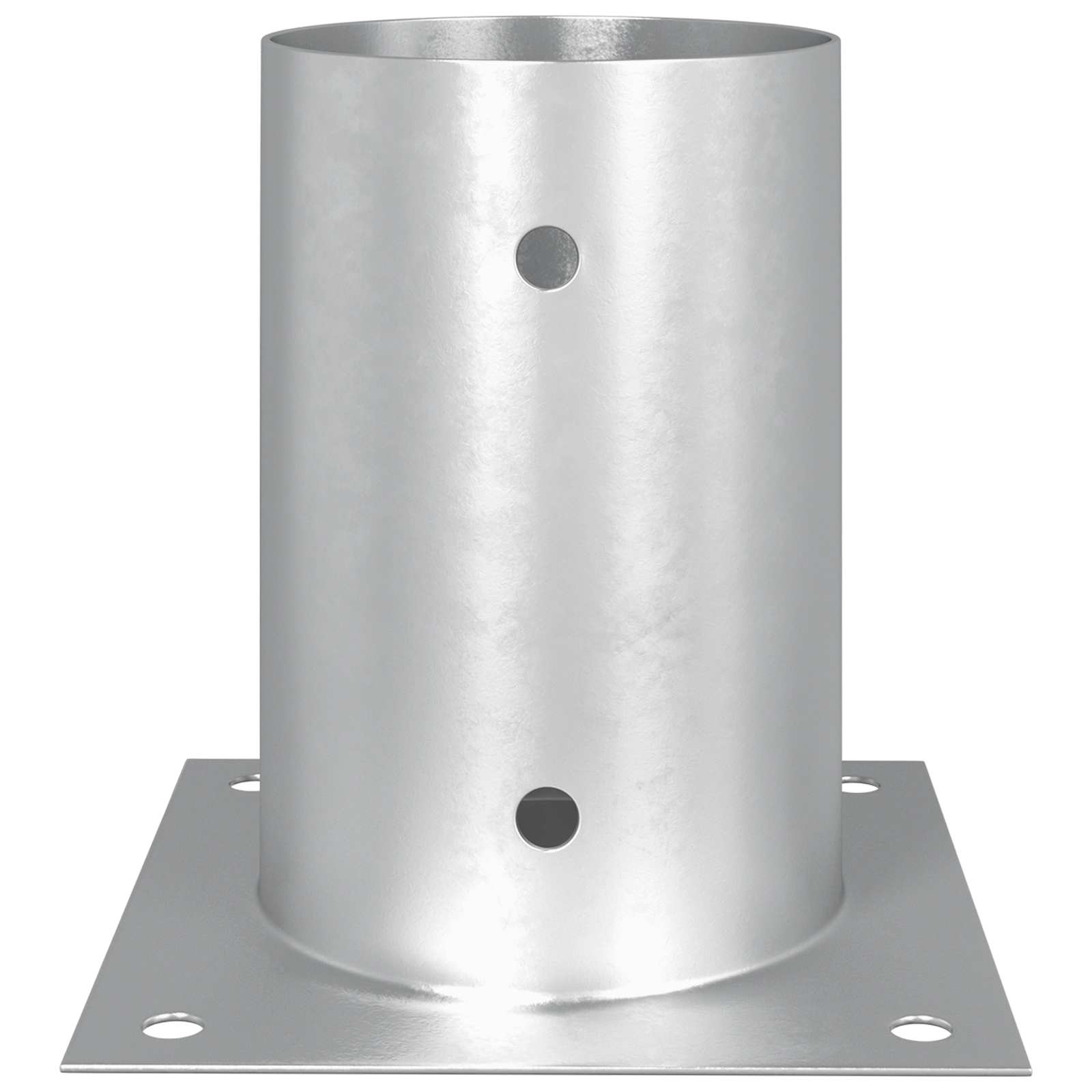 Ronde grondanker 4 pcs Zilverkleurig 15 x 15 x 15 cm Metaal image 4