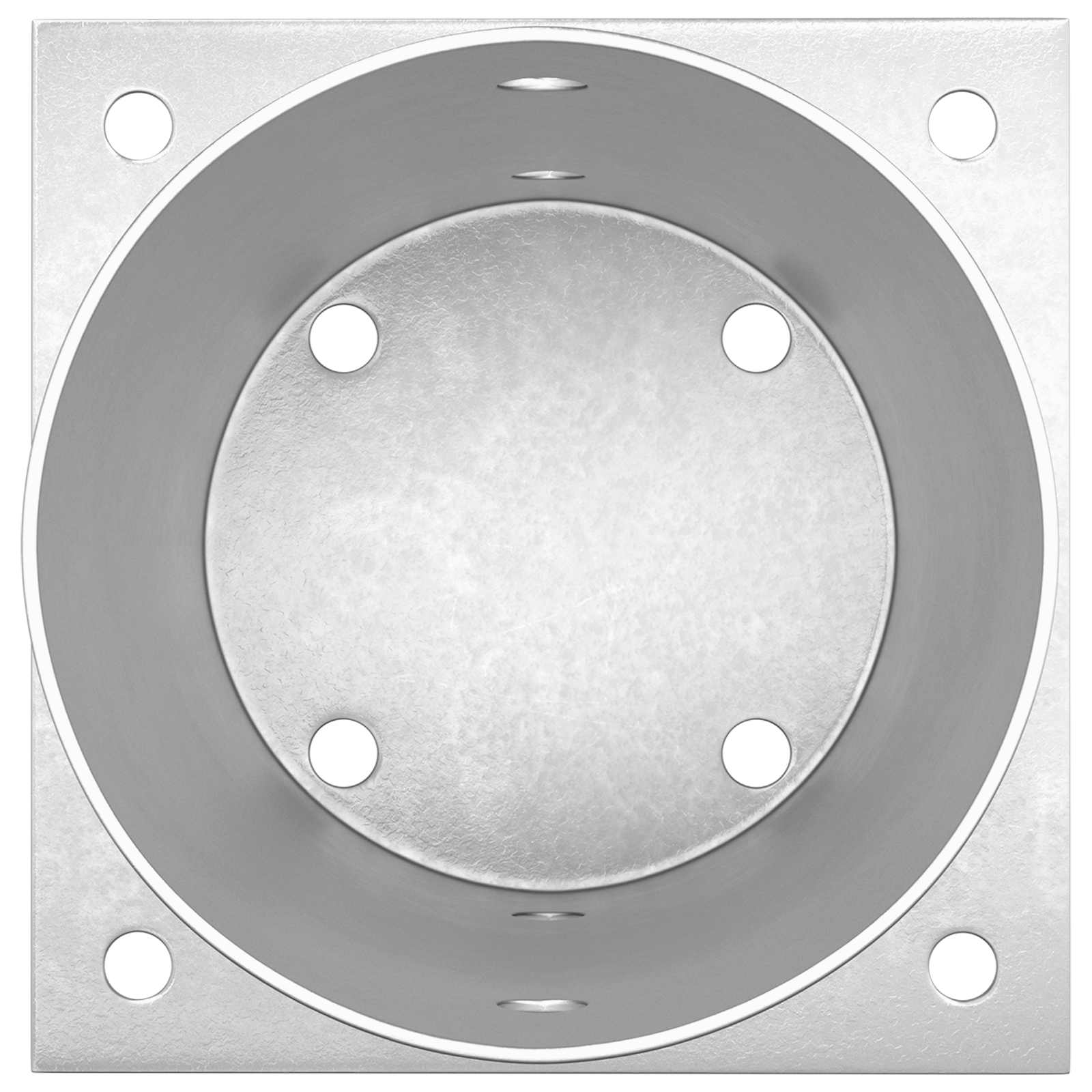 Ronde grondanker 12 pcs Zilverkleurig 15 x 15 x 15 cm Metaal image 7