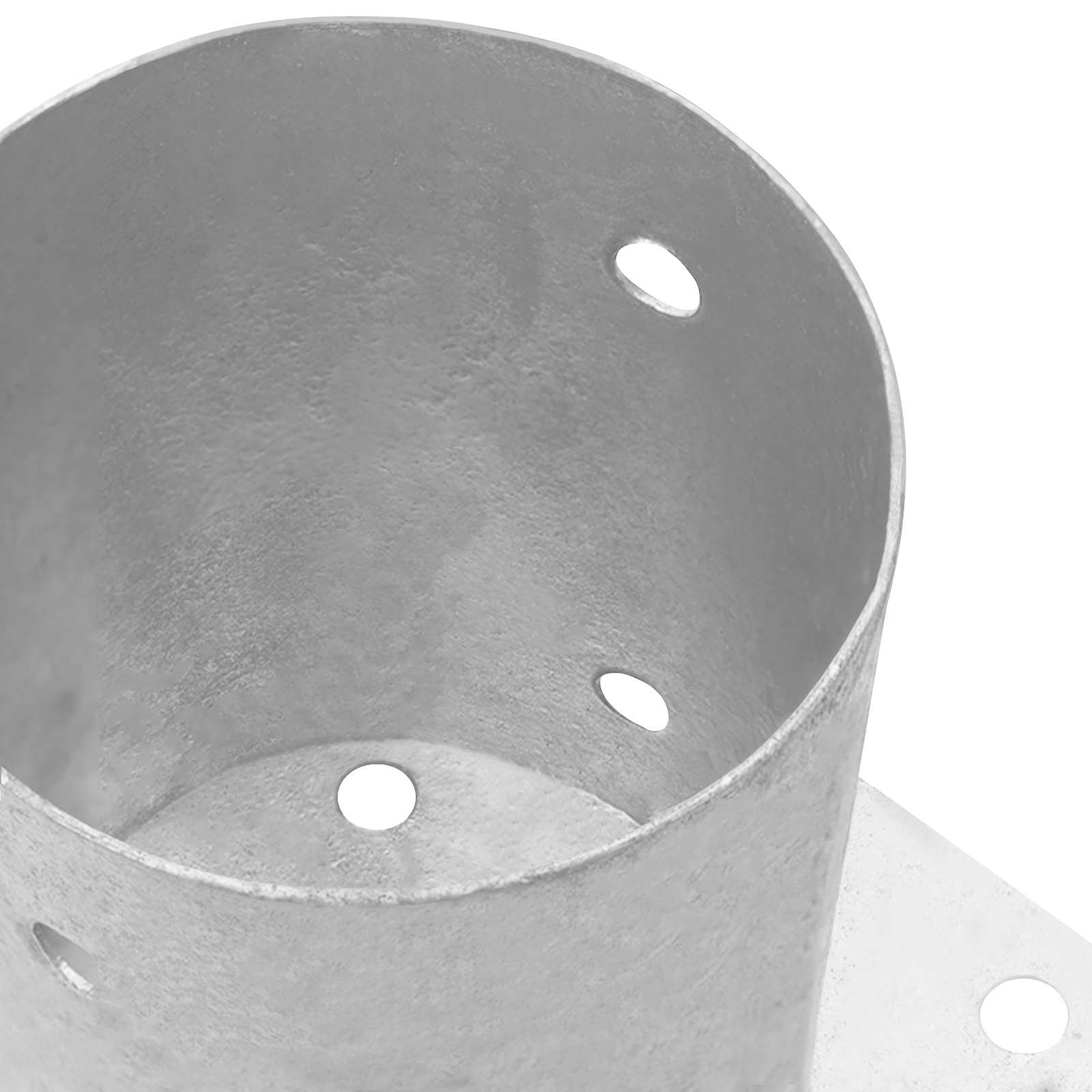 Ronde grondanker 4 pcs Zilverkleurig 18 x 18 x 15 cm Metaal image 8