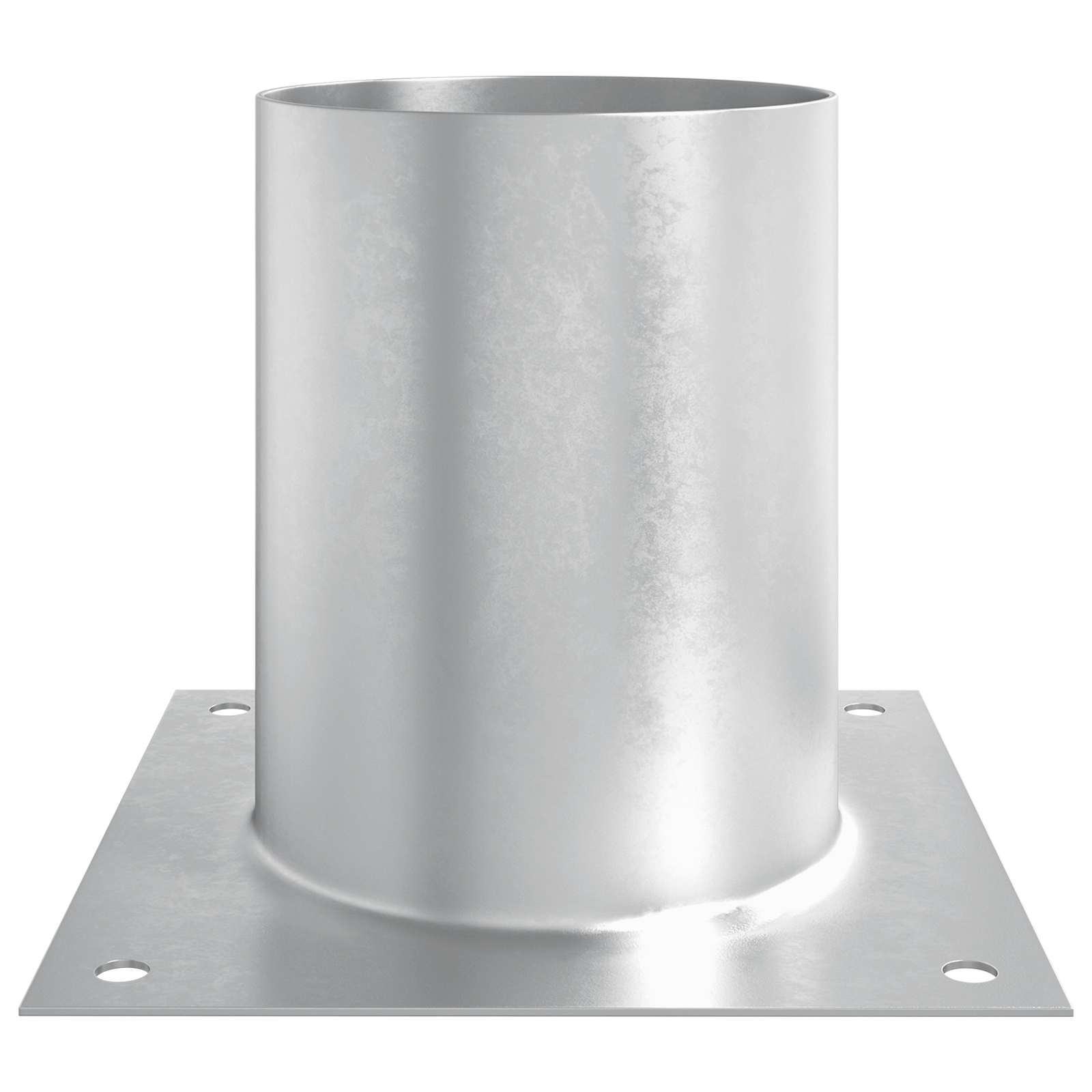 Ronde grondanker 12 pcs Zilverkleurig 18 x 18 x 15 cm Metaal image 6