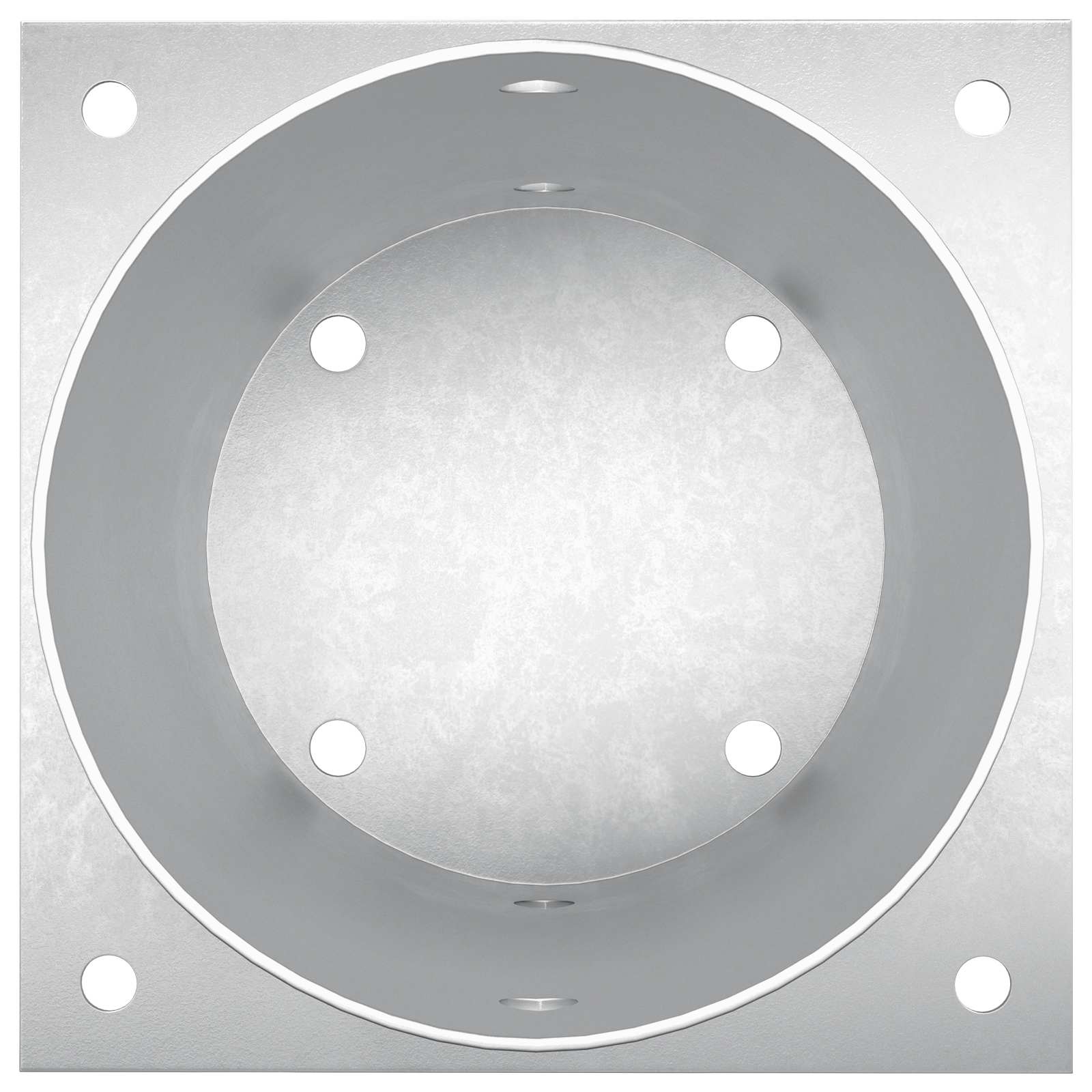 Ronde grondanker 12 pcs Zilverkleurig 18 x 18 x 15 cm Metaal image 7