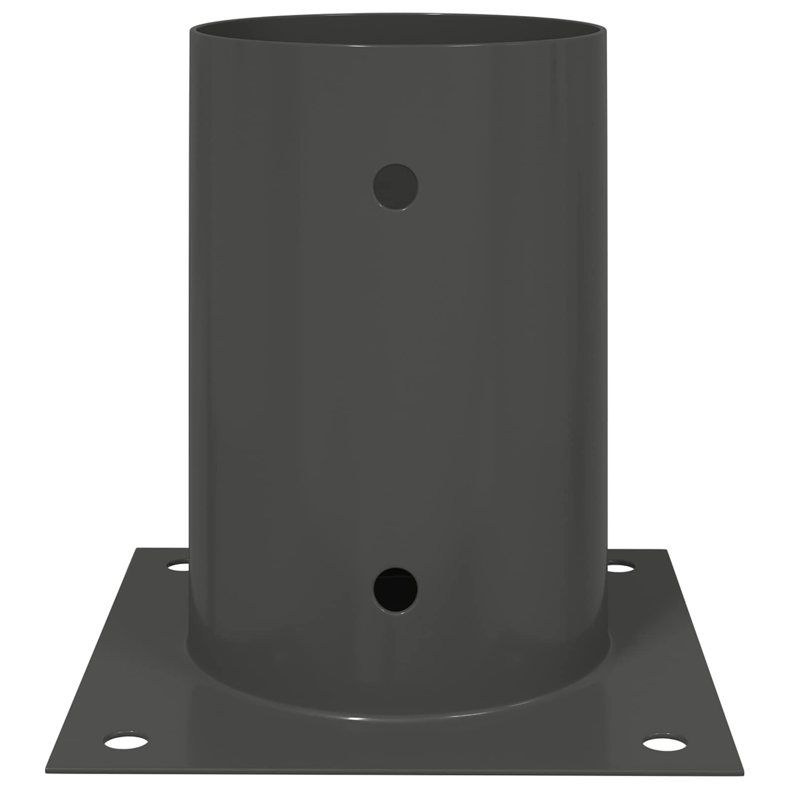 Ronde grondanker 4 pcs Antracietkleurig 15 x 15 x 15 cm Metaal image 4