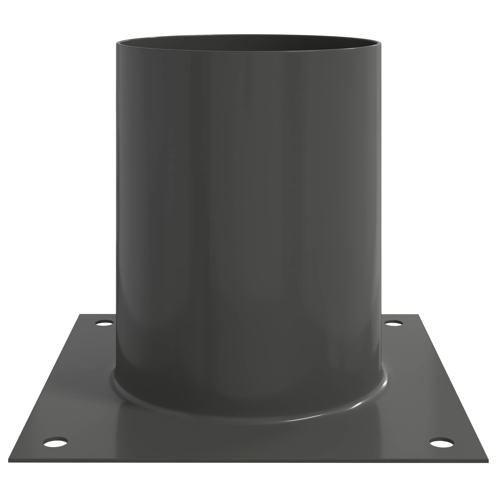 Ronde grondanker 4 pcs Antracietkleurig 18 x 18 x 15 cm Metaal image 5