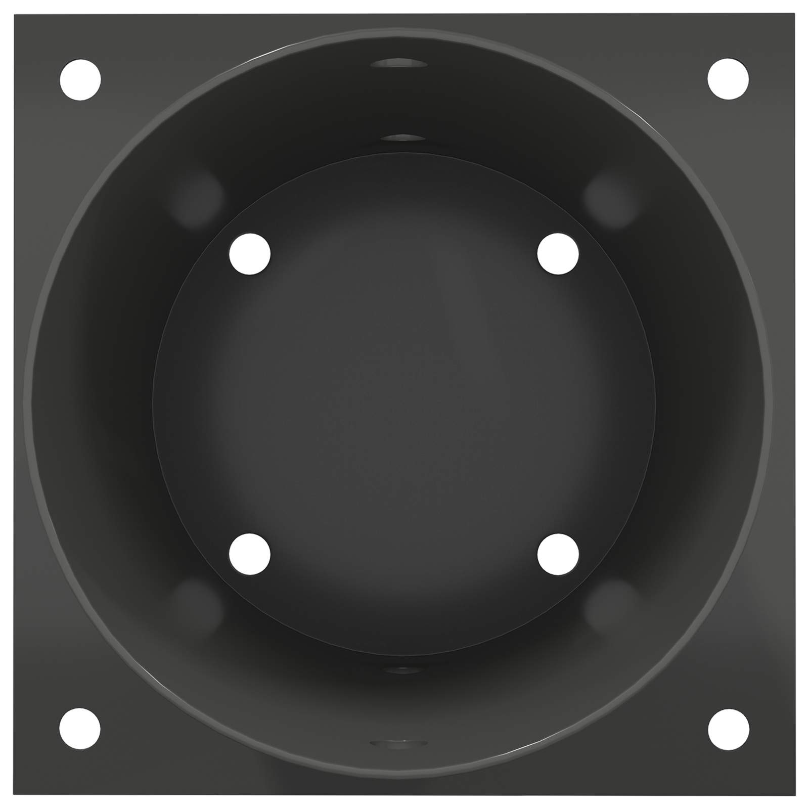 Ronde grondanker 4 pcs Antracietkleurig 18 x 18 x 15 cm Metaal image 6