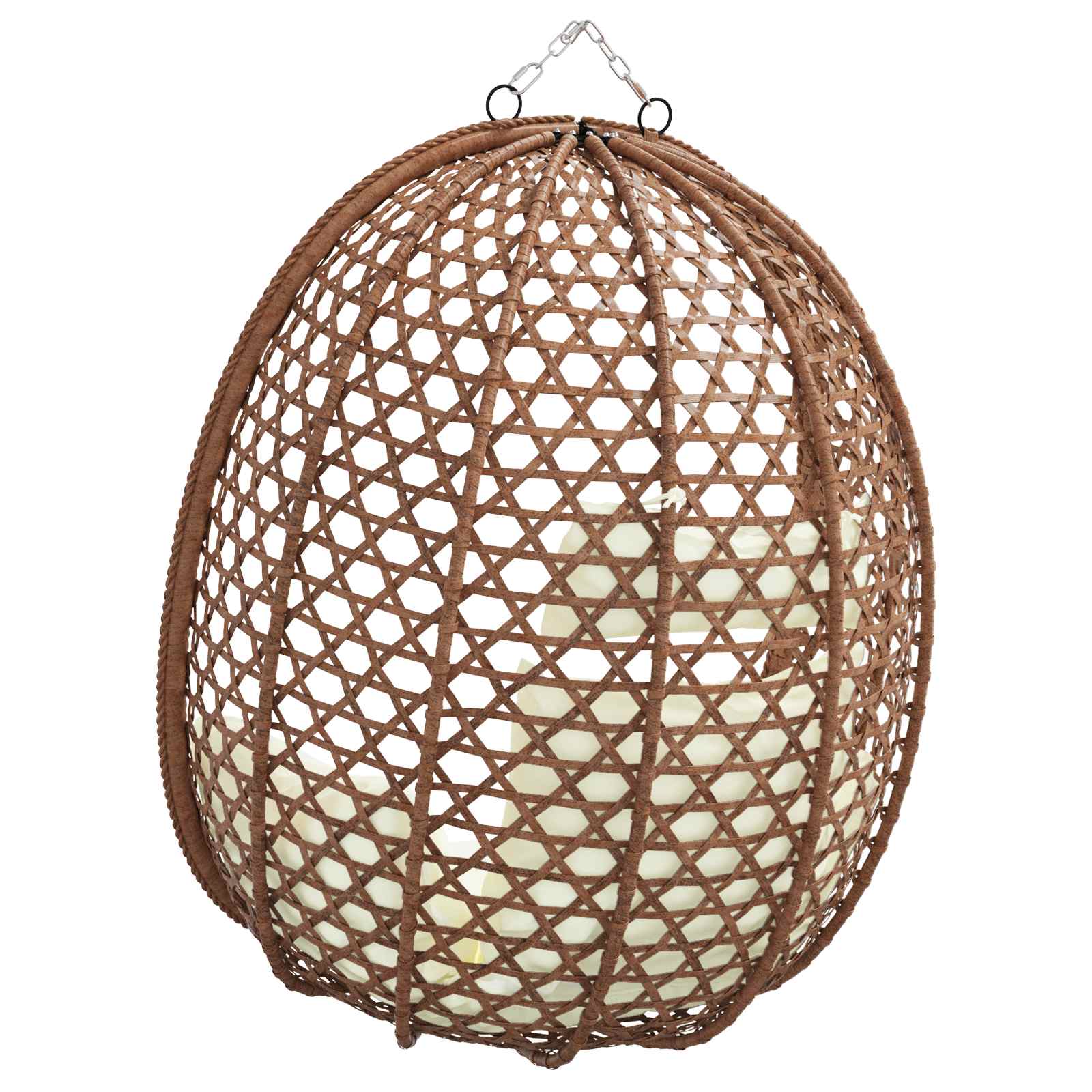 Hangende eierstoel zonder standaard poly rattan image 7