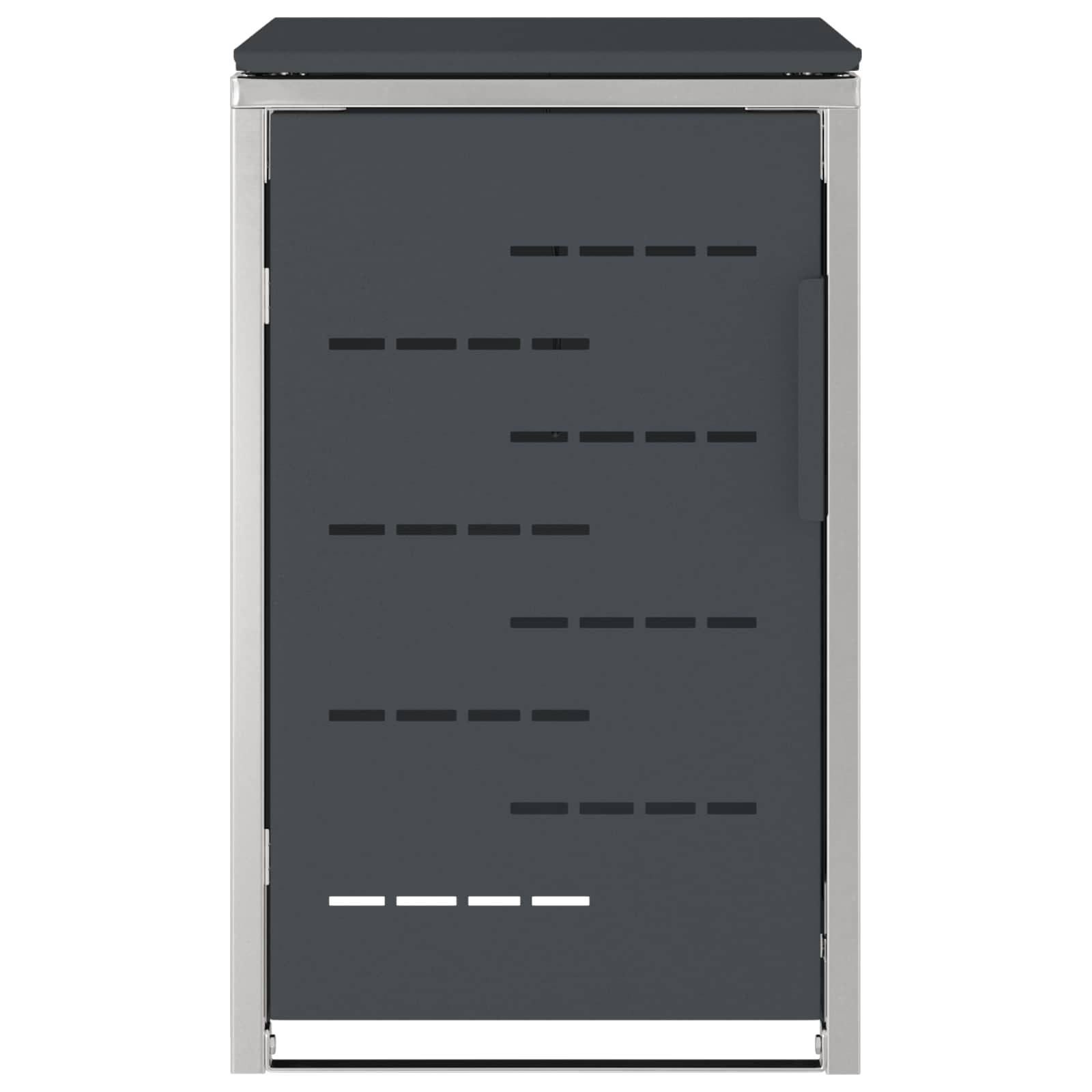 Opbergcontainer voor wielen voor 3 containers gemaakt van roestvrijstaal image 6