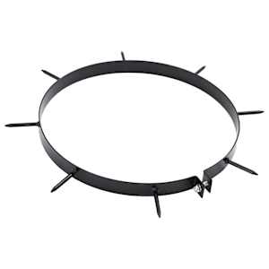 Svěrka aerátoru na trávník s hroty 5 pcs Ø 30 cm Ocel - obrázek 2
