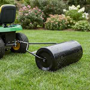 Vrtni valj za trato Črna 120 x 99 cm elezo