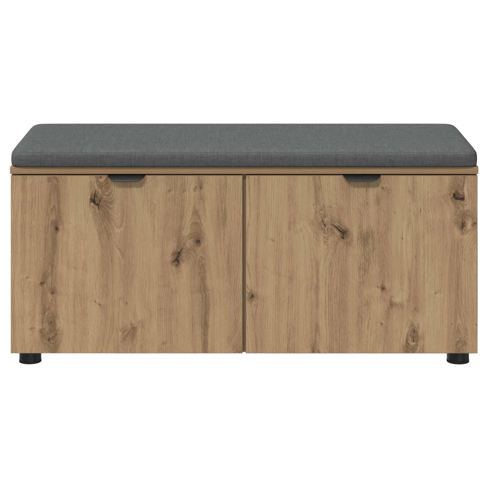 Kenkäpenkki tyynyllä Artisaanitammi 100 x 38 x 46 cm - Image 5