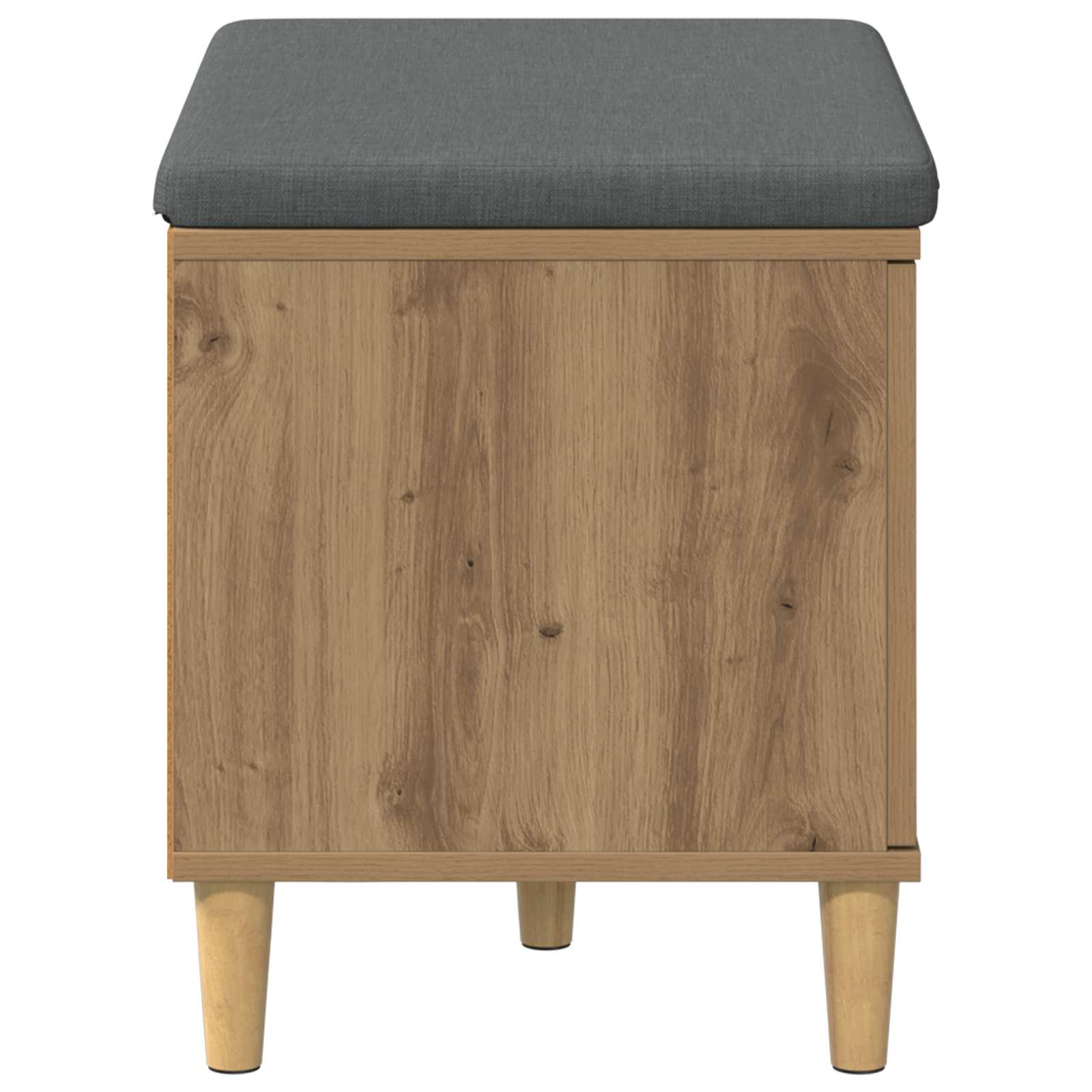 Kenkäpenkki tyynyllä Artisaanitammi 60 x 38 x 46 cm - Image 6