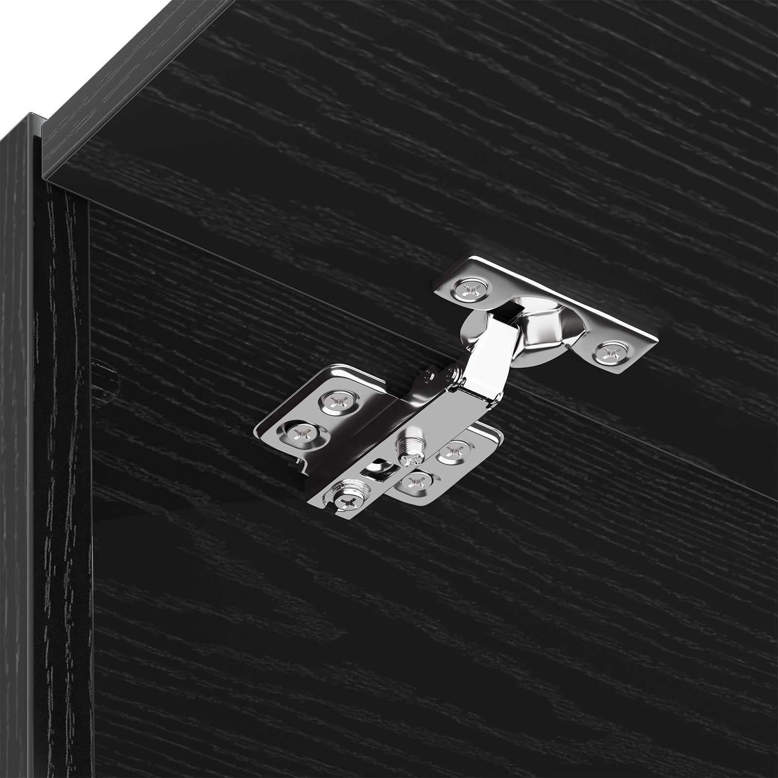 Omara za pralni stroj z vrati Črna Orehovina 67,5 x 68 x 200 cm - slika 7