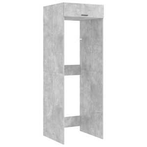 vidaXL Pesumasina kapp uksega Betoon 67,5 x 68 x 200 cm Tehispuit