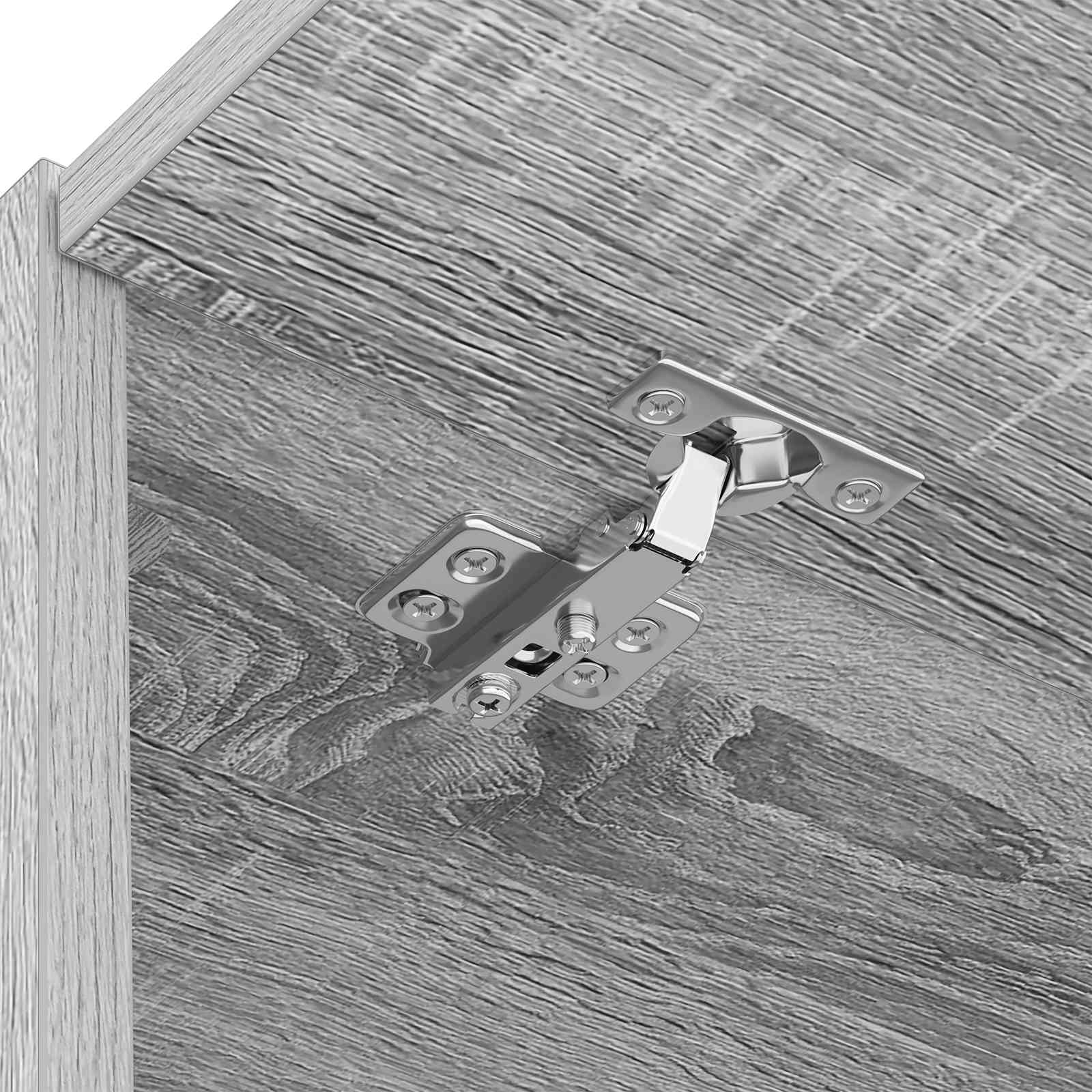 Omara za pralni stroj z vrati Siva Sonoma 67,5 x 68 x 200 cm - slika 7