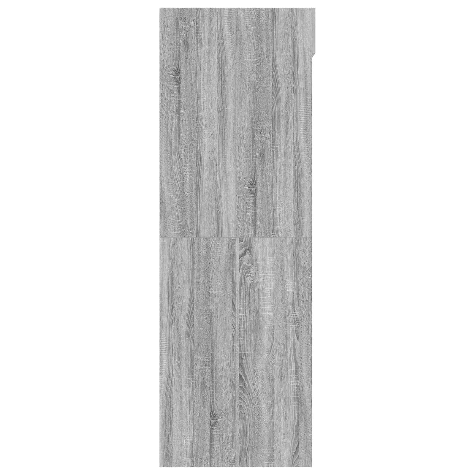 Omara za pralni stroj z vrati Siva Sonoma 67,5 x 68 x 200 cm - slika 5