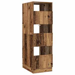 vidaXL Pesukaapp ladustamisega Vana puit 50 x 68 x 162 cm Tehispuit