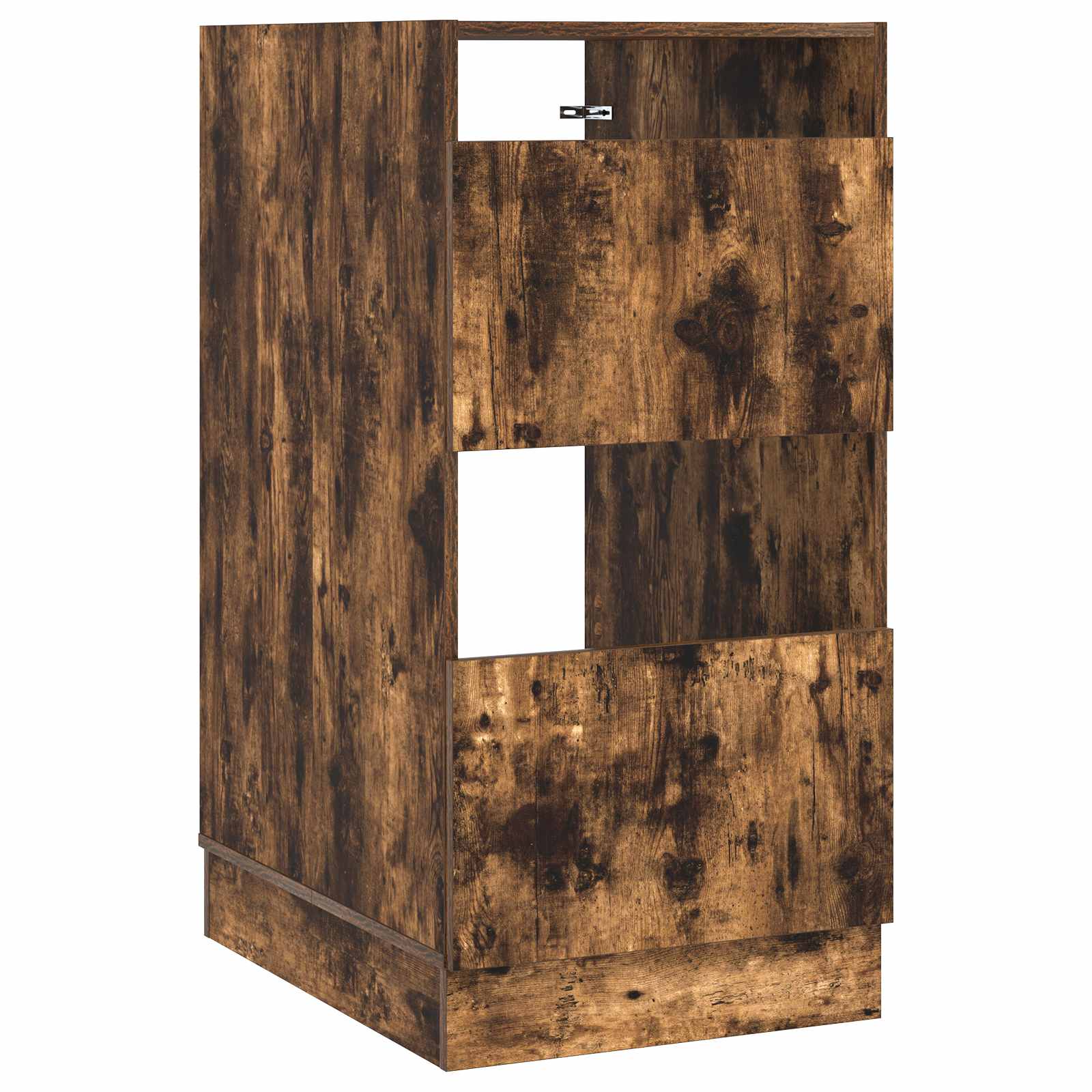 vidaXL Wäscheschrank mit Speicher Geräucherte Eiche Holzwerkstoff