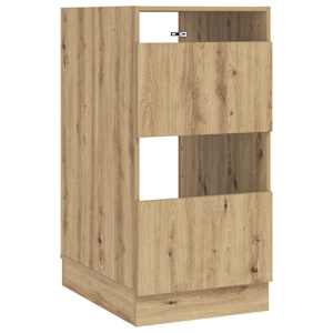 Skříň na prádlo s úložištěm Artisanový dub 50 x 68 x 102 cm - obrázek 2