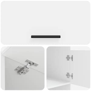 Skříň na prádlo s úložištěm 2 pcs Bílý Dřevěný materiál - obrázek 10