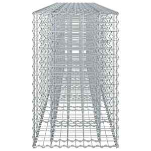 Gabionový vyvýšený záhon 2 pcs Stříbrná 330 x 50 x 80 cm - obrázek 7