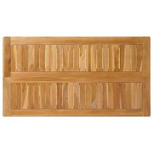 Barový stůl Přírodní 110 x 60 x 105 cm Masivní teak - obrázek 5