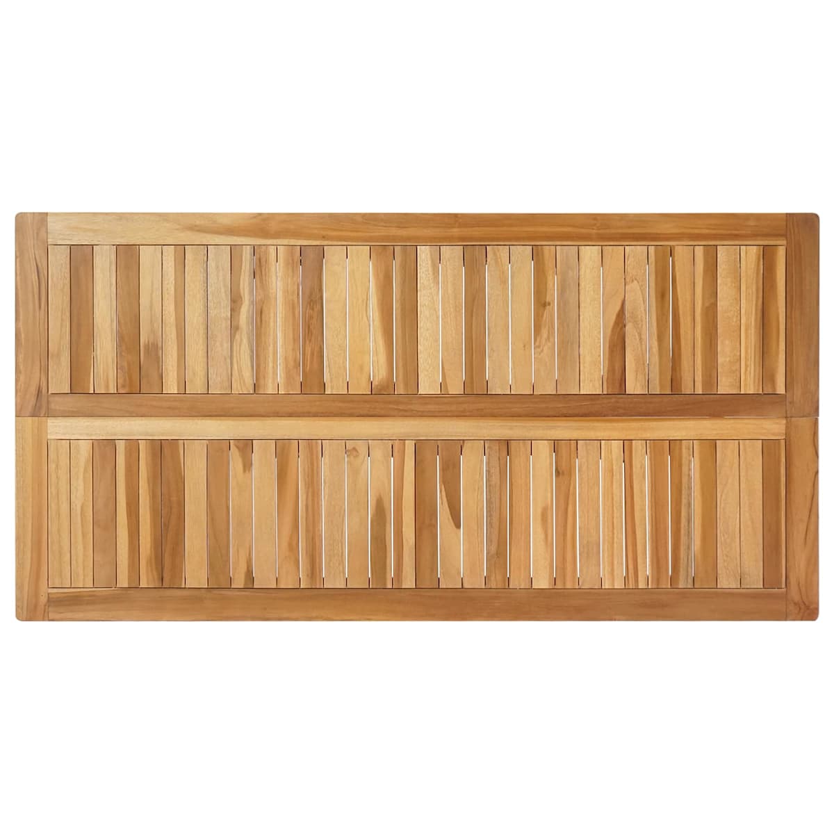 Barbord Naturfarvet Massiv Teaktræ - Billede 5