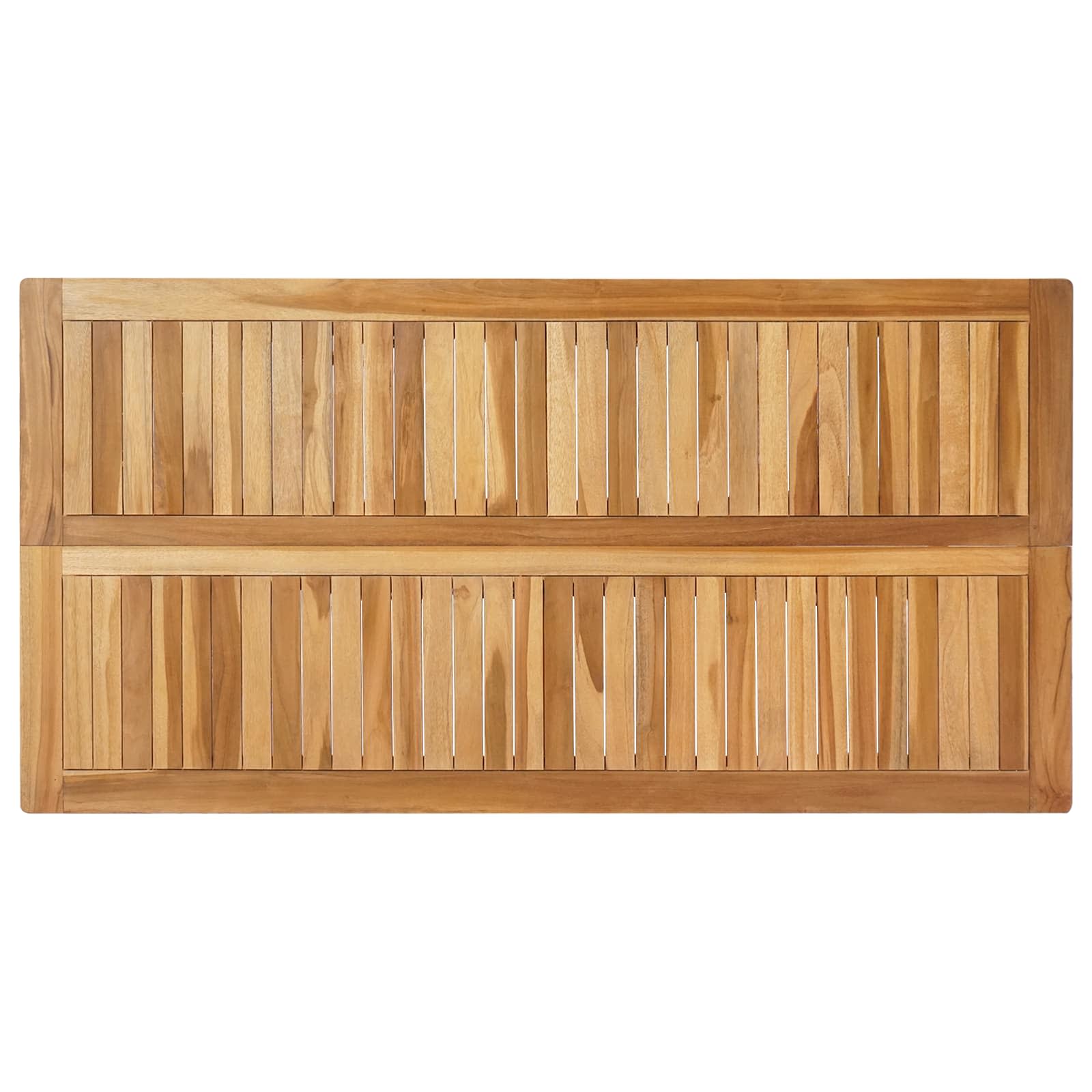 Bartafel Naturel 150 x 75 x 105 cm Massief Teakhout image 5