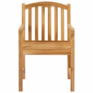 Ručně vyřezávaná růžová židle 2 pcs Přírodní - obrázek 4