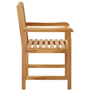 Ručně vyřezávaná růžová židle 2 pcs Přírodní - obrázek 5