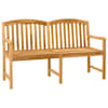 vidaXL K&auml;handatud Roosibank 180 x 61 x 90 cm Tugev teakpuit Naturaalne