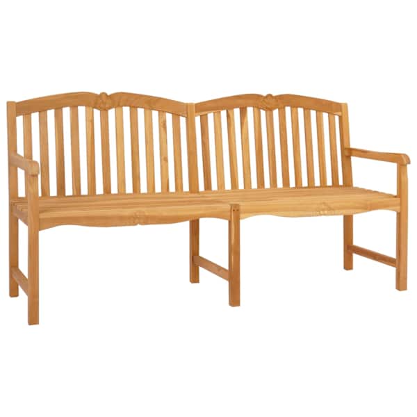 vidaXL K&auml;handatud Roosibank 180,5 x 60 x 96 cm Tugev teakpuit