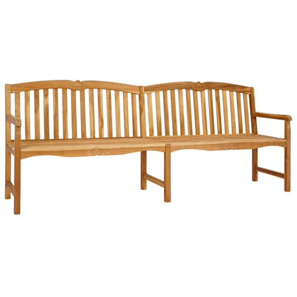 vidaXL K&auml;handatud Roosibank 228 x 61 x 94,5 cm Tugev teakpuit