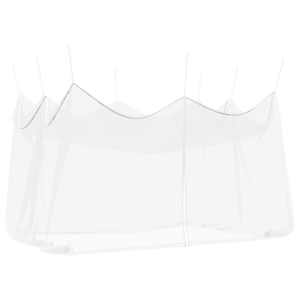 vidaXL Aia s&auml;&auml;sev&otilde;rk 220 mesh Valge 3 x 4,5 x 2,5 m Pol&uuml;ester