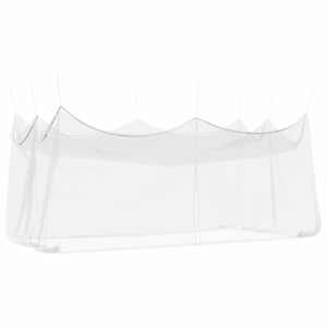 Zahradní moskytiéra 156 síťovina Bílá 3 x 6 x 2,5 m Polyester - obrázek 2